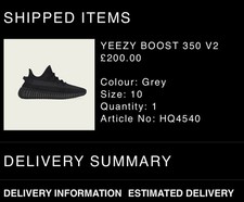 Adidas Yeezy Boost 350 V2 Onyx